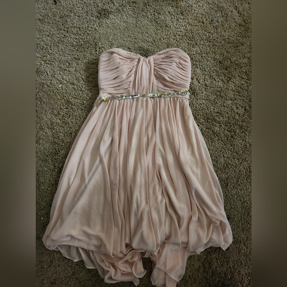 Strapless dress
